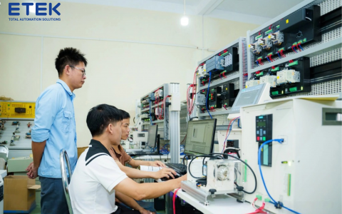 ETEK Hoàn Thiện Hệ Thống Thiết Bị Thực Hành Tại Trường Cao đẳng Kinh tế – Kỹ thuật số 1 Nghệ An